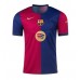 Camiseta Barcelona Ansu Fati #10 Primera Equipación Replica 2024-25 mangas cortas